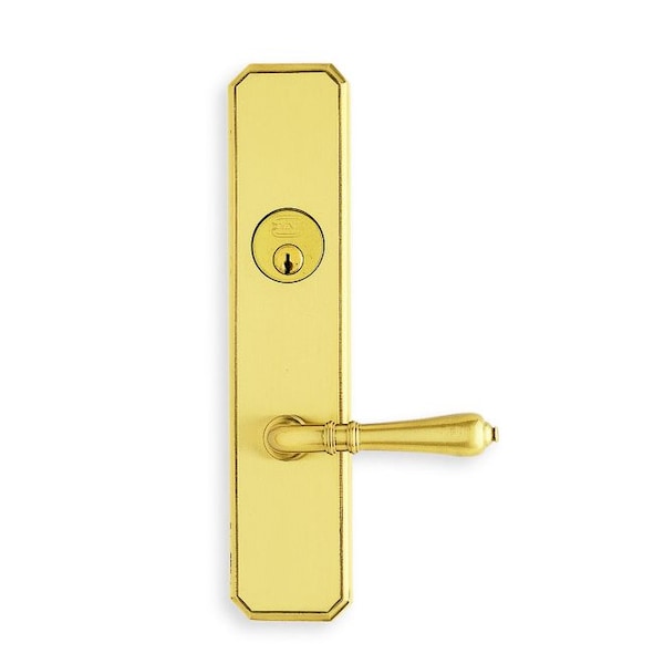 RH Storeroom 234BS Mortise Lock 752 Lever 11000 Plate Bright Brass