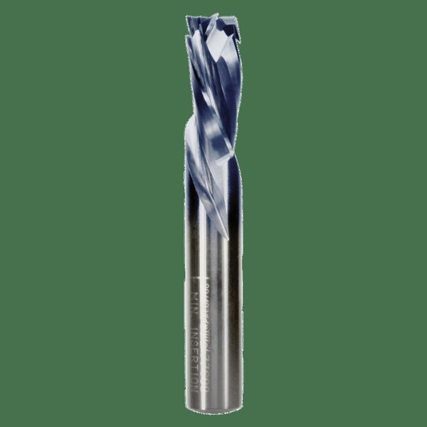 Three Flute Mortise Compression Bit, 1/2