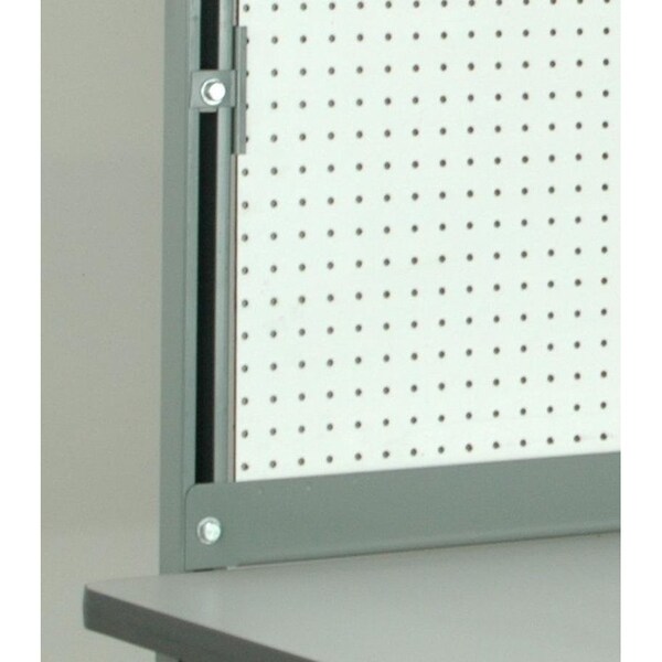 White Peg Board, Full Width, 12"H