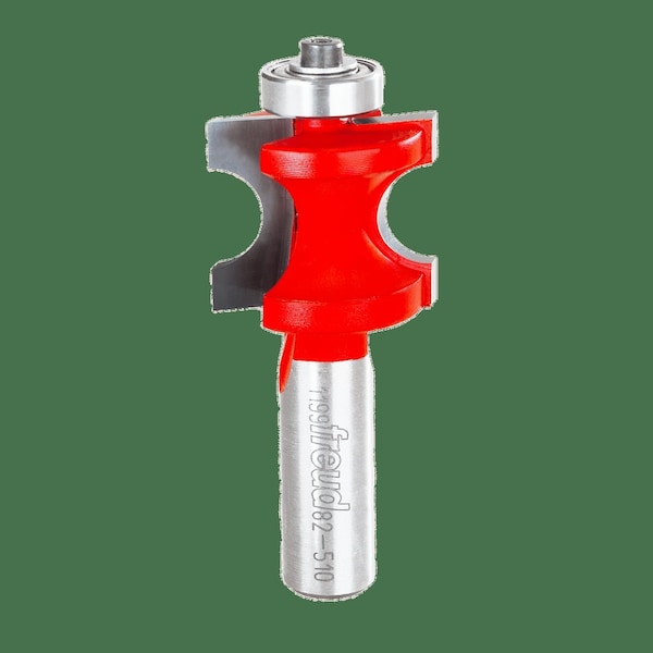 Radius Half Round Bit with Bearing, 1/4