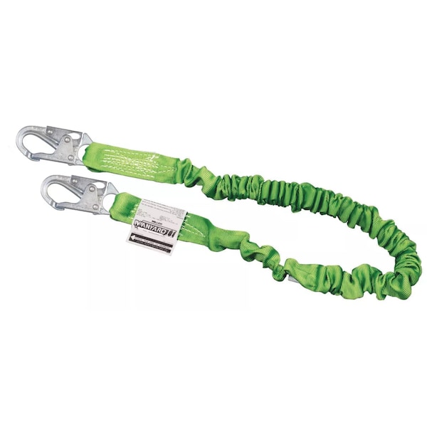 6-Ft. Single Leg; 1 Locking Snap Hook And 1 2-1/2 In. Locking Rebar Hook And "O" Ring Extension 219Mo/6Ftgn