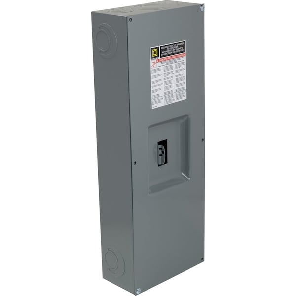 Circuit breaker enclosure, PowerPacT Q, steel, 100A to 225A, 2 or 3 pole, NEMA 1, surface mount