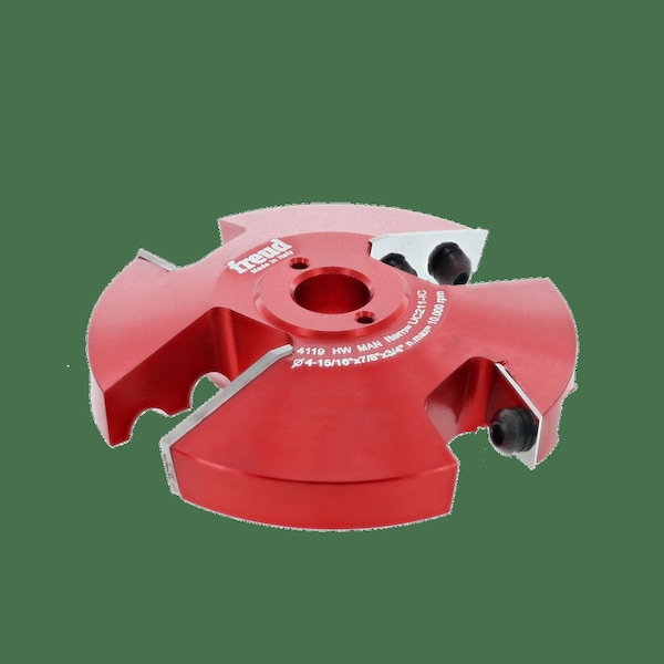 Advanced 2+2 Cutter Design for 3/4" Stoc