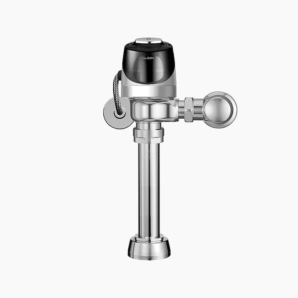 Manual Flush Valve, 1.28 gpf gpf, Polished Chrome, 1 in, 1 1/2 in Spud Coupling