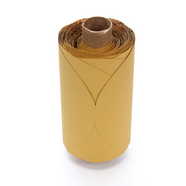 Gold Film Disc Roll, P240, 5"x NH, Die 500X