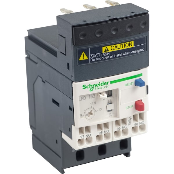 Thermal Overload Relay, 1NC/1NO, 9 A Min current, 13 A Max current