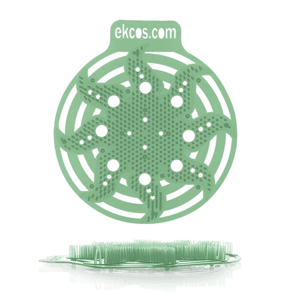 Power Screen AntiSplash Urinal Screen Green/Pine, PK10
