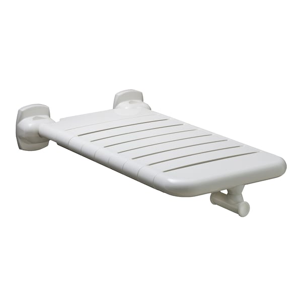 Vinyl-Coated Folding Bathtub Seat, 32-13/16" L, Seat : Polyamide 6 Nylon, Frame, Bracket: Steel