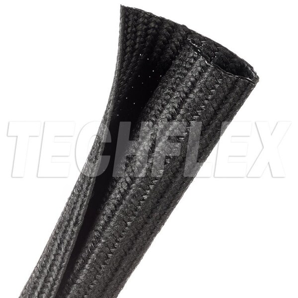 Cable Sleeve, 1 in Inside Dia., Nylon, Black