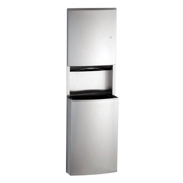 Paper Towel Dispenser/Waste Receptacle