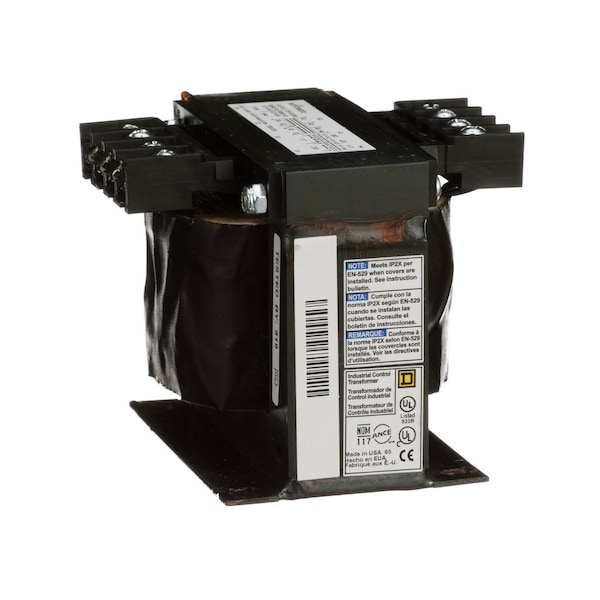 Control Transformer, 300 VA, Not Rated, 115/230V AC, 380/400/415V