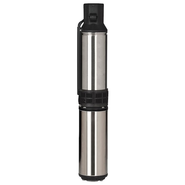 Submersible Pump, 1 1/2 hp, 230V AC, 2 Wires, 10.6 A, 11 Stages, 16 gpm