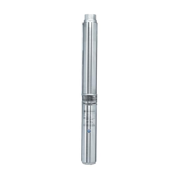 Submersible Pump, 1 1/2 hp, 230V AC, 2 Wires, 10.6 A, 11 Stages, 16 gpm