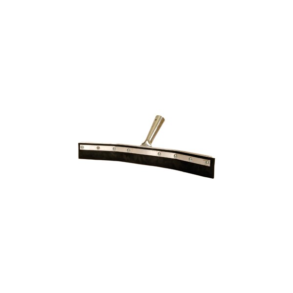Curved Floor Squeegee, 24", Material: Rubber