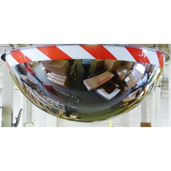 Mirror, Full Dome, Hi Vis, Acrylic, 18" dia.
