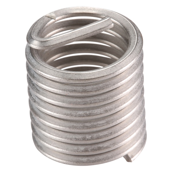 Tanged Helical Insert, Free-Running, 5/8"-11 Thrd Sz, 18-8 Stainless Steel, 6 PK