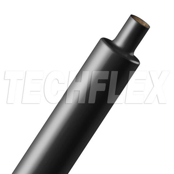Heat Shrink Tube, Dual Wall, 2:1 I.D. Shrink Ratio, Black