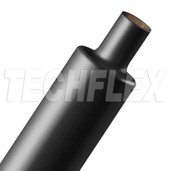 Heat Shrink Tube, 2:1 I.D. Shrink Ratio, Black