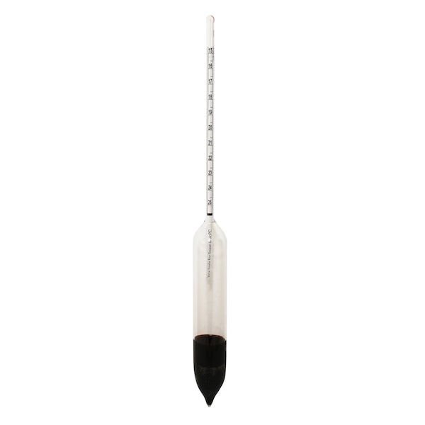 Brix Hydrometer, 5 to 15 degrees
