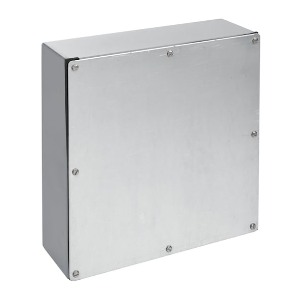 Screw-Cover, Gasketed, Type 3, 10.00x10.00x8.00, Steel