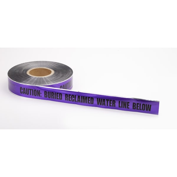 Polyethylene Underground Reclaimed Water, 2 Inch Height, 9 in Width, Poly