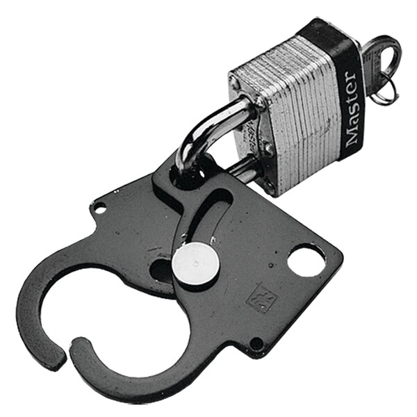 Dual-Access Safety Lockouts, Red, Steel