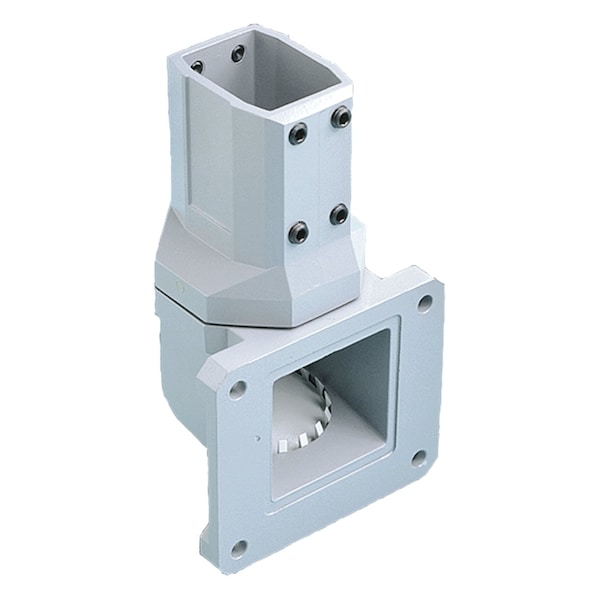 COMPACT Series 2 Wall Joint (Vertical), fits 45x60mm, Lt Gray, Aluminu