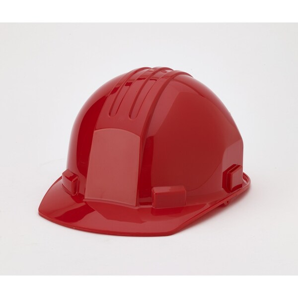 Hardhat 4Pt Pin Lock Red (3Pk)