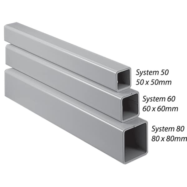 COMPACT Series 4 Tubes, 489x80x80mm, Lt
