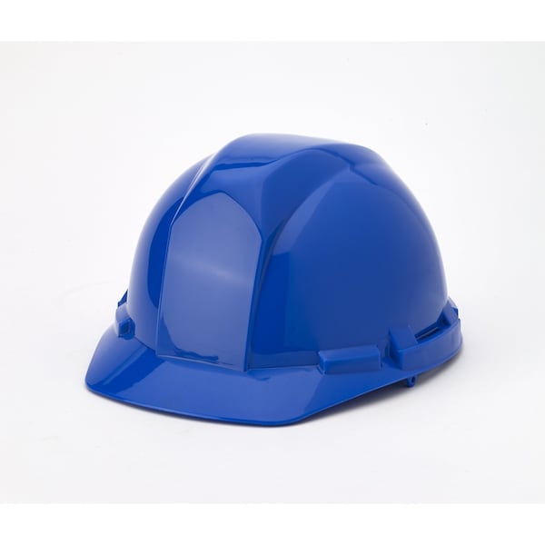 4-Point Pin Lock Suspension Hardhat, Blue (3Pk)