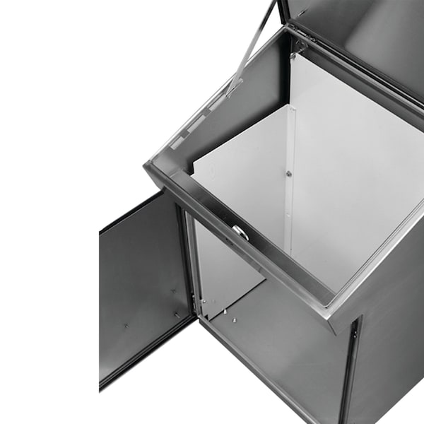 Side Panels, fits 48.00x15.00, White, Steel