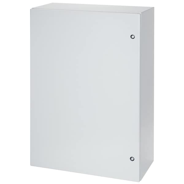1/4 Turn Latch Electrical Enclosures, 16 in H, 10 in D, 20 in W, NEMA 4, 12, Mild Steel