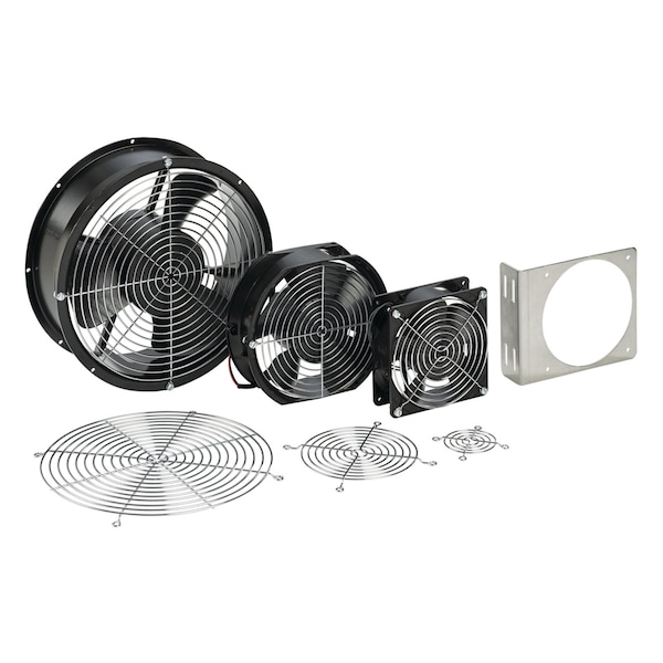 Compact Axial Fans, 115v 50/60Hz