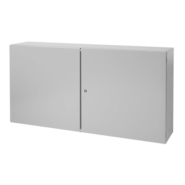 1/4 Turn Latch Electrical Enclosures, 24 in H, 10 in D, 42 in W, 12, Steel