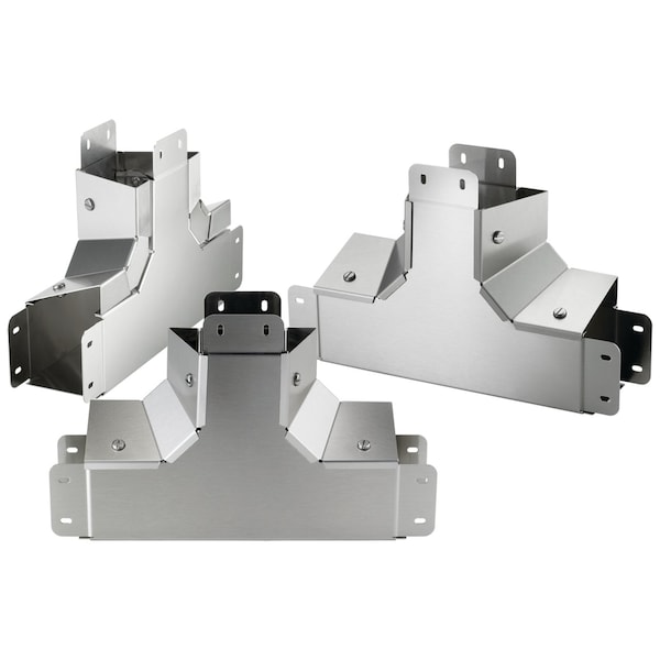 Tee-Inside Cover Sloped, SS Type 304 90
