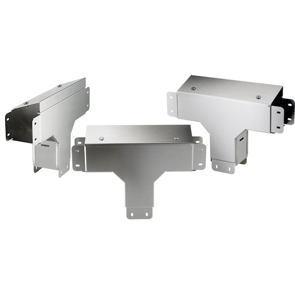 Tee-Outside Cover Sloped, SS Type 304 90