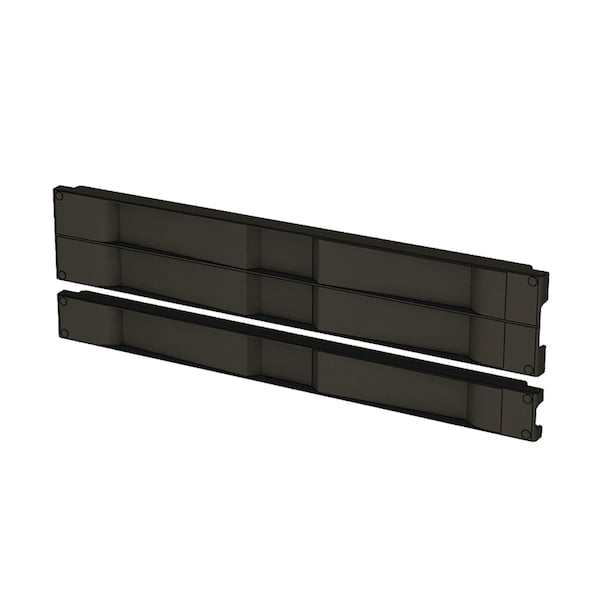 Tool-Less, Snap-In, Blanking Panels For