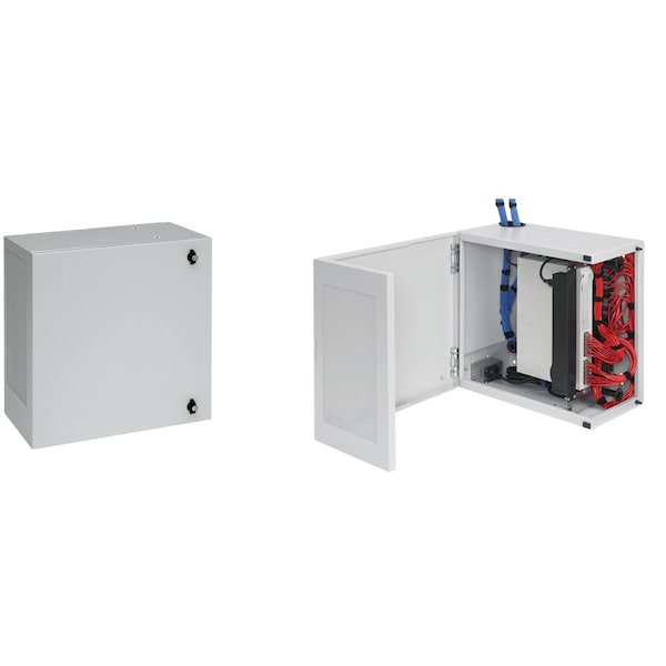 L-Box, Type 1, 24.00x24.00x12.00, Lt Gra