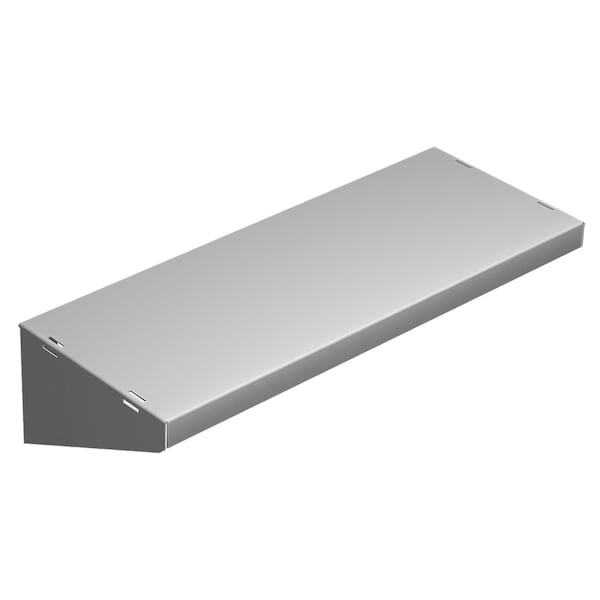 Shelves, 24.00x12.00, Lt Gray, Steel