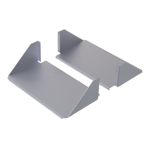 Double-Sided Solid Aluminum Shelf, 4u, A