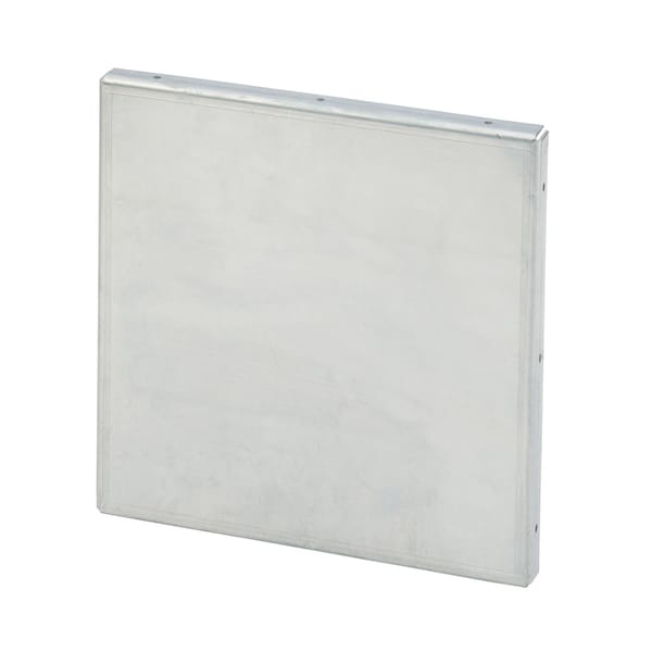 Galvanized Closure Plate, With and Witho