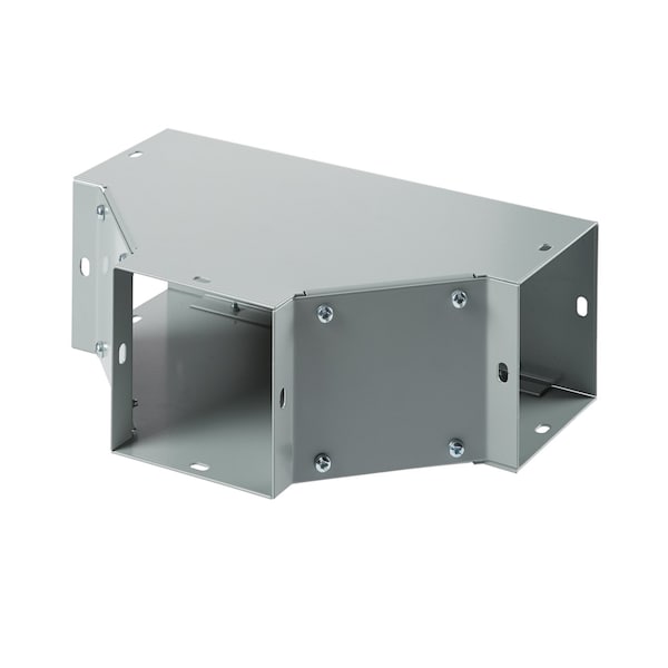 Sweep Tee, Fits 10.00x10.00, Gray, Steel