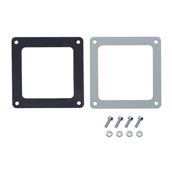 Box Connector, 8.00x8.00, Gray, Steel