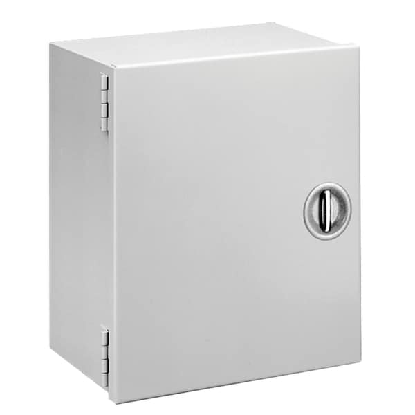 Hinged-Cover with Recessed Handle, Type 1, 24.00x16.00x8.62, Gray, Ste
