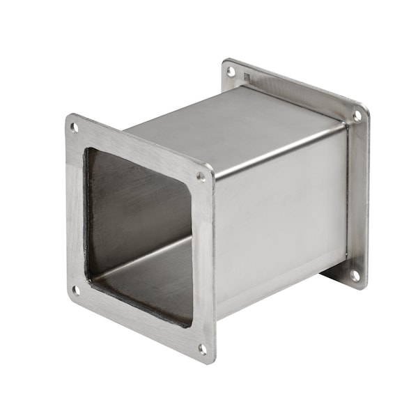 Nipple, 4.00x4.00x6.00, SS Type 304