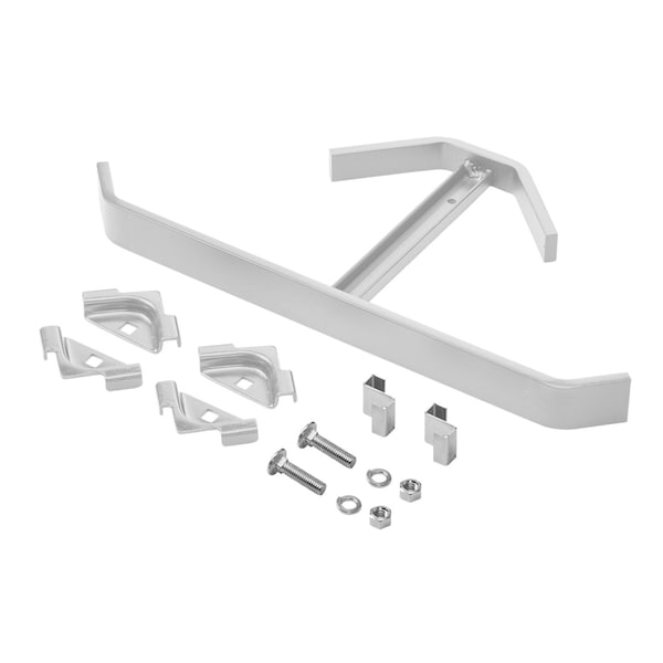 Corner Support Bracket Kit, White, Steel