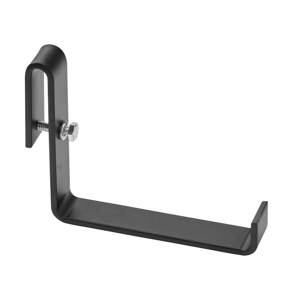 L-Bracket Kit, Black, Steel