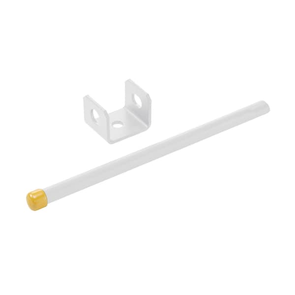Retaining Post Kit, White, Steel