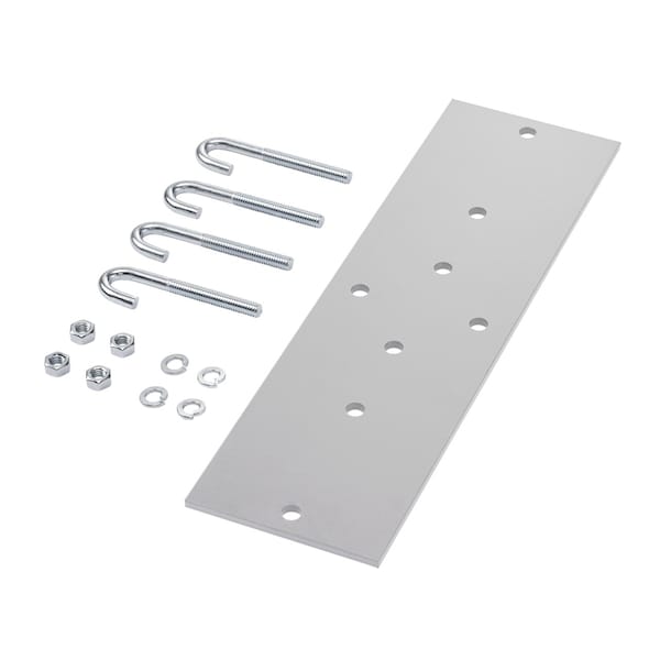 Rack-to-Runway Mounting Plate Kit, White
