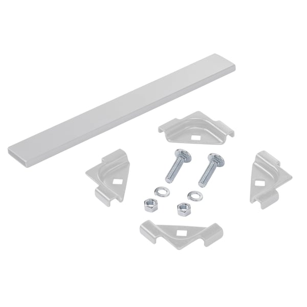 Runway Termination Kit, White, Steel